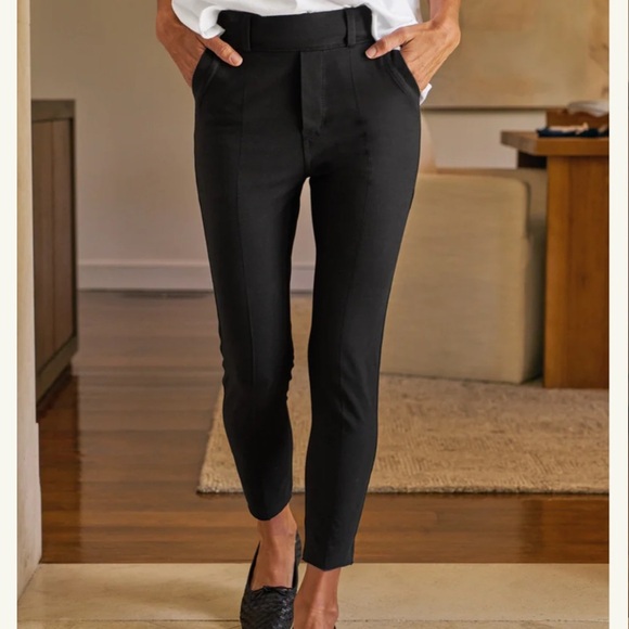 Frank & Eileen Murphy Billion Dollar Pant - sz M NWOT Black - Picture 1 of 10